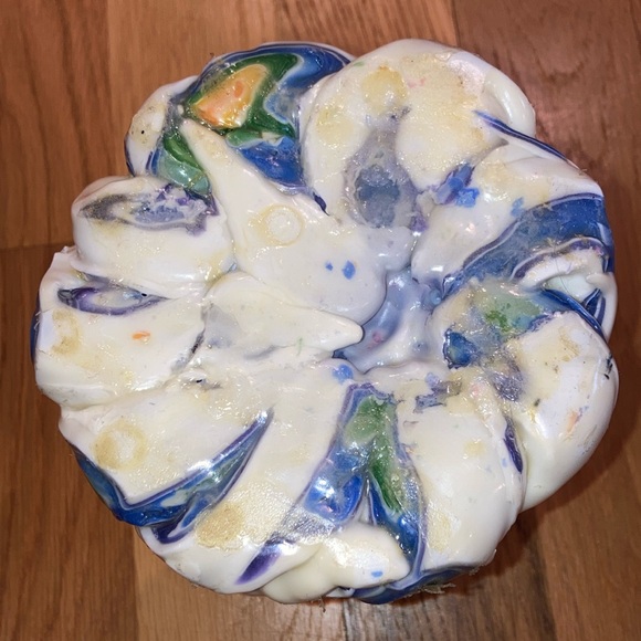 Handmade Multilayer Rainbow Decorative Candle Gnome Teddy Bear Owl Butterfly - Picture 6 of 6